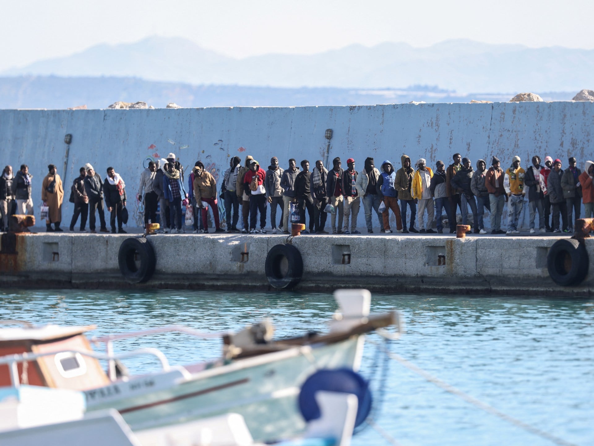 Hundreds of Migrants Rescued Off Greek Island Coast