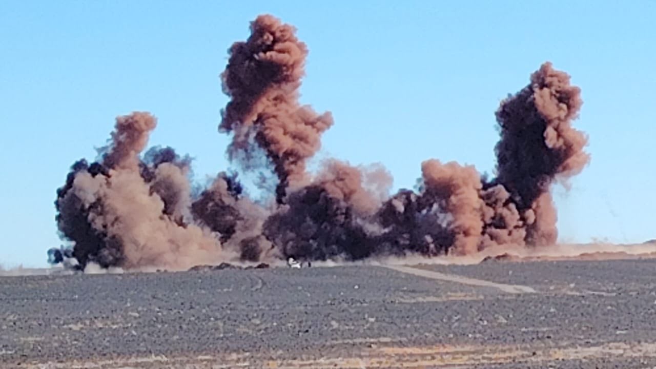 Sonarem Achieves First Major Blast at Gara Djebilet Iron Mine