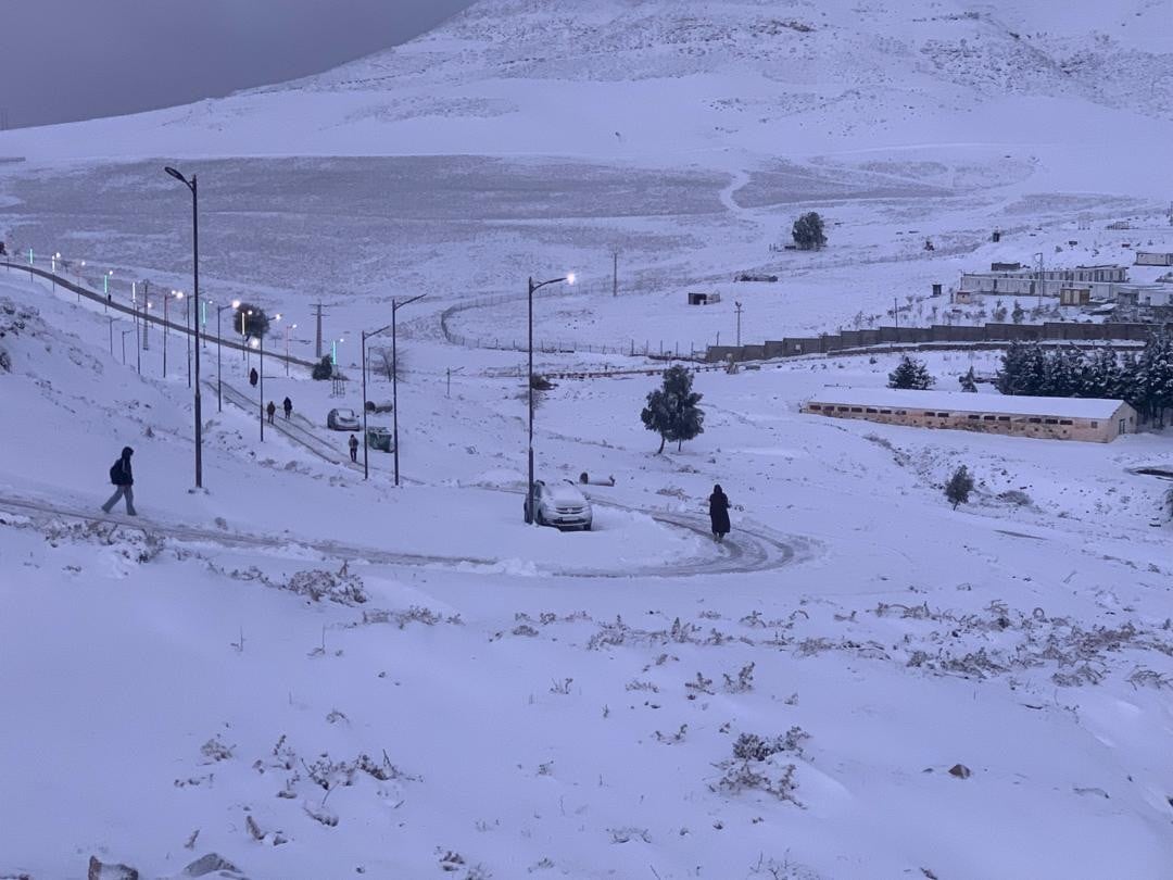Heavy Snow and Rainfall Expected Across Several Algerian Regions