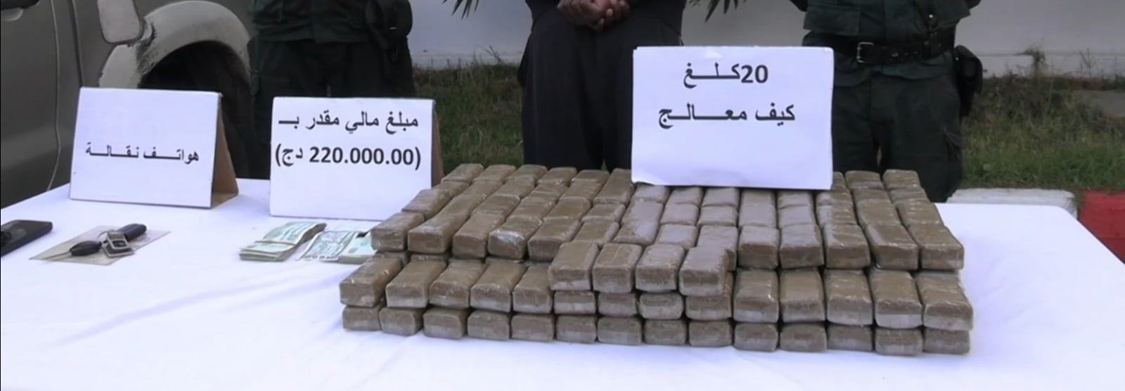 Oran: National Gendarmerie Seizes 50kg of Cannabis, Arrests 3