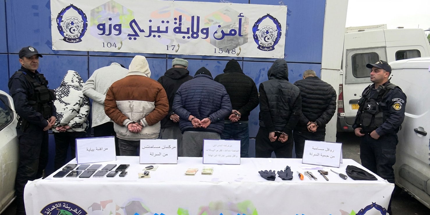 Tizi Ouzou: Vehicle Theft Ring Dismantled by Police