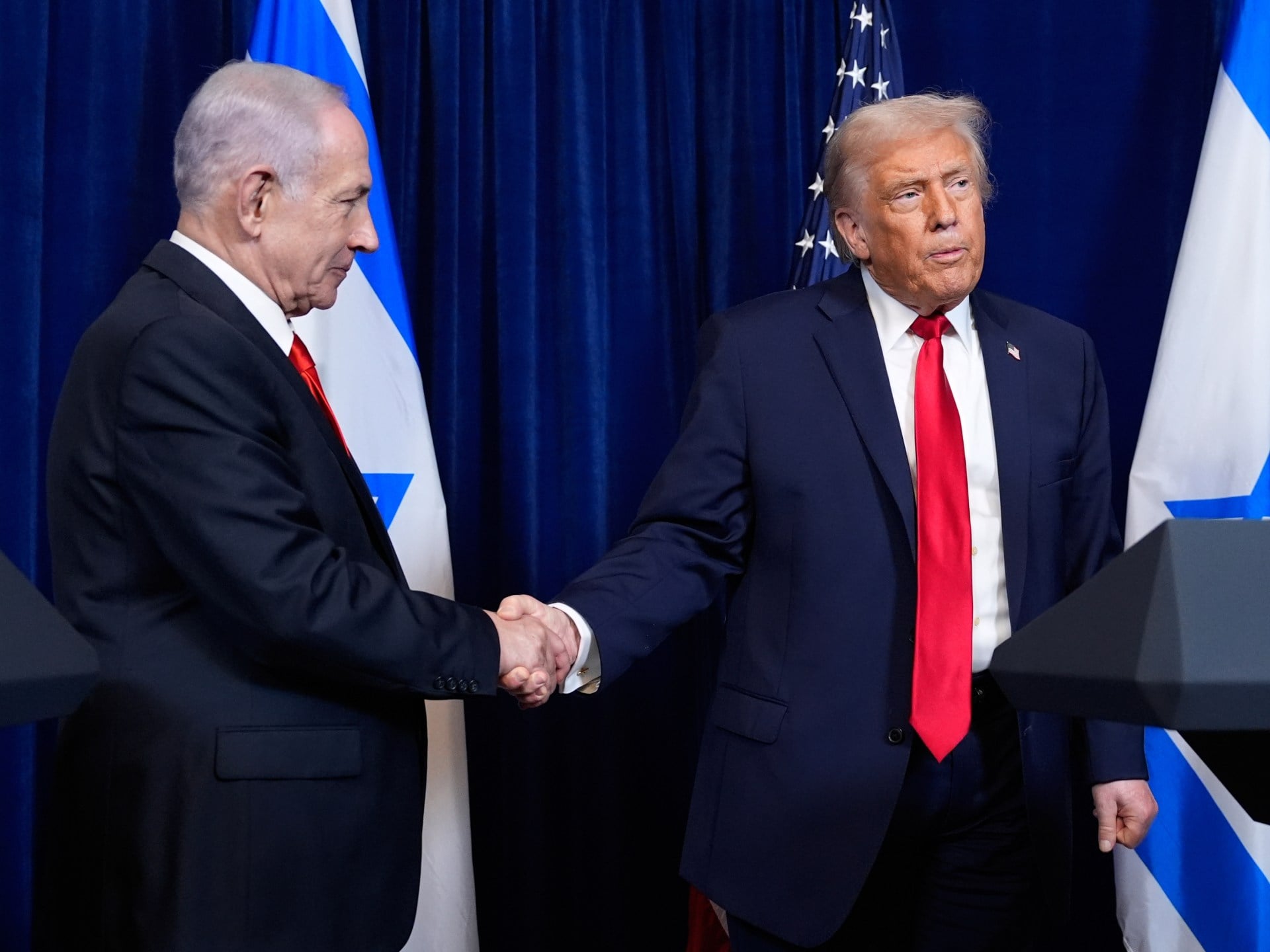 Trump Seeks Accord Between al-Assad, Netanyahu; Warns Hamas, Iran