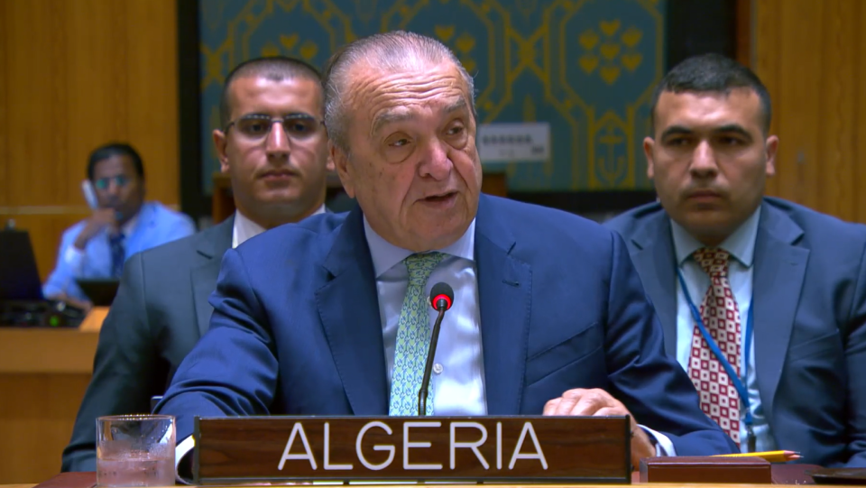 Algerian Diplomat Ben Jamaa Honored as UN Diplomat of the Year