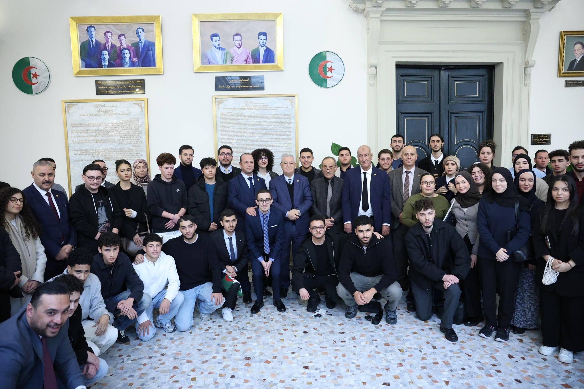 Senate President Nasseri Meets with Diaspora Delegation