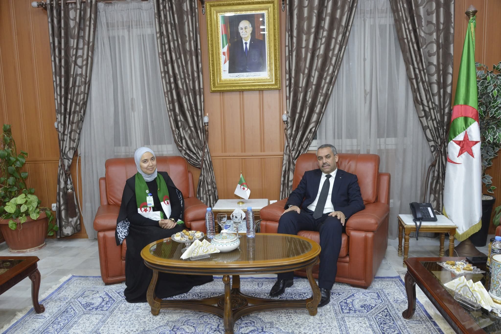 Education Minister Welcomes Head of Children’s Parliament