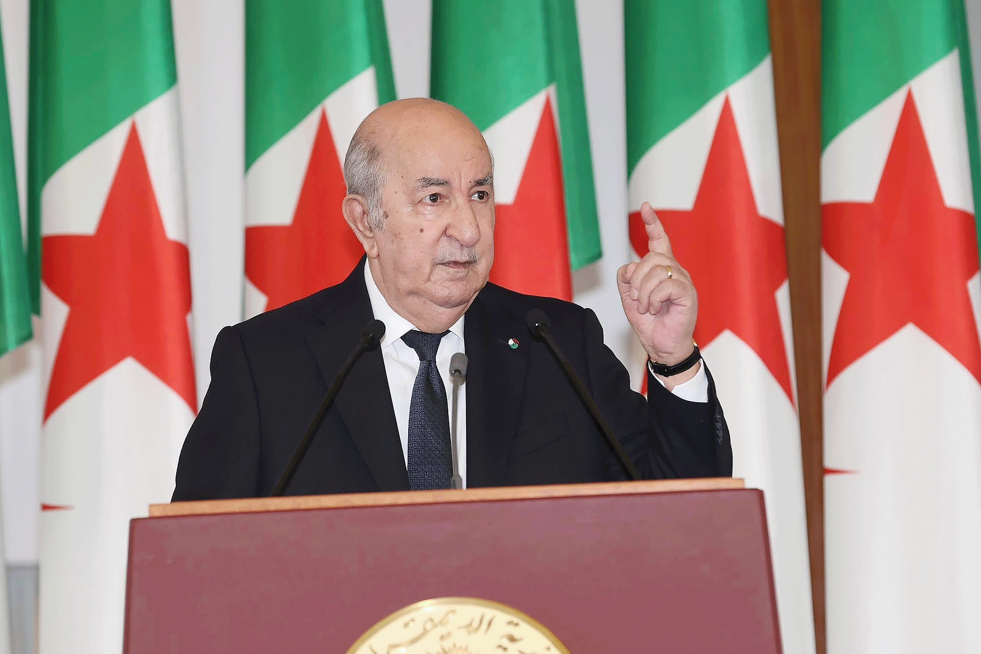 President Tebboune Denies Troop Deployment to Tunisia, Warns of Discord