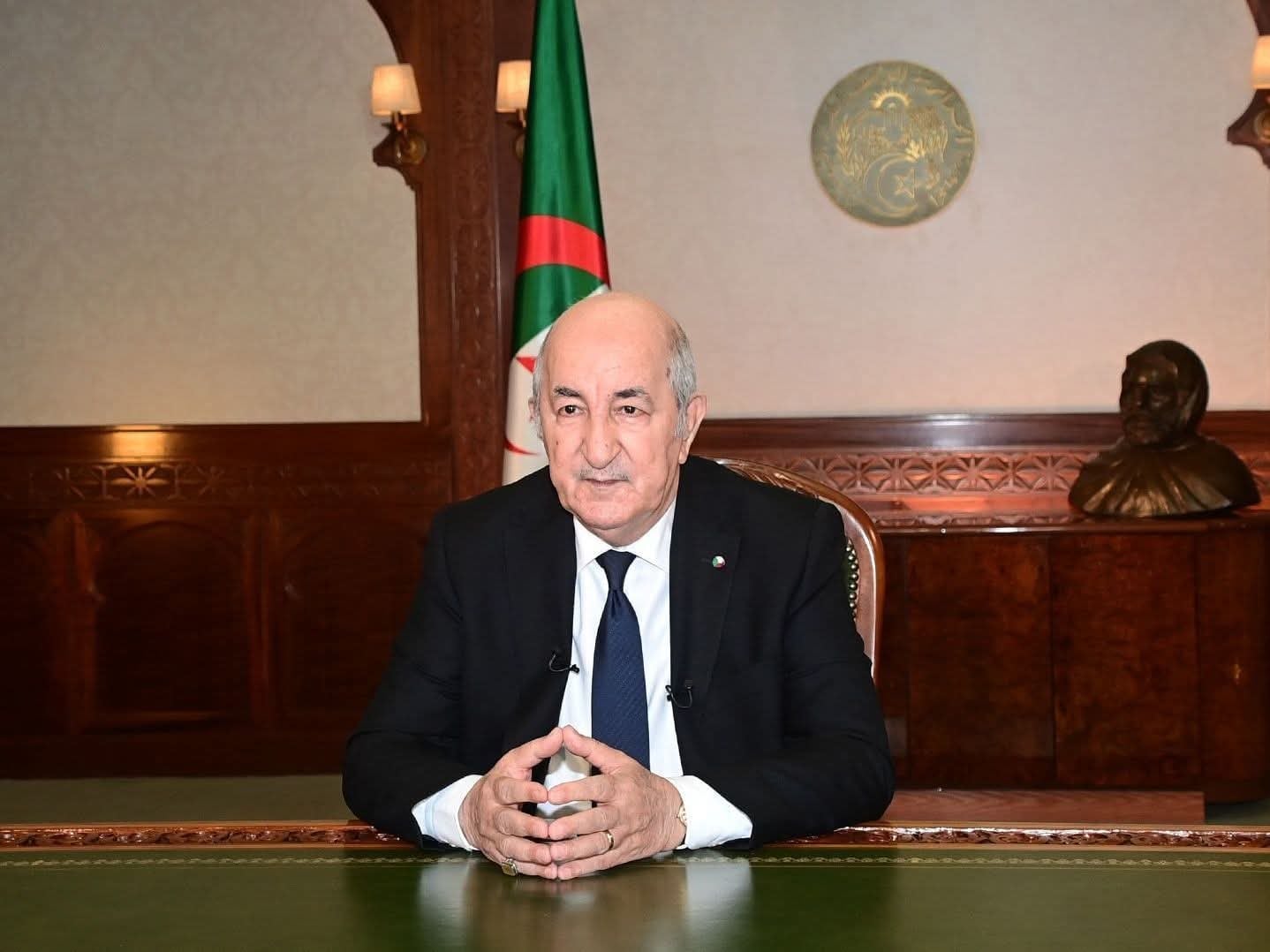 President Tebboune Extends New Year Greetings to Algerian People