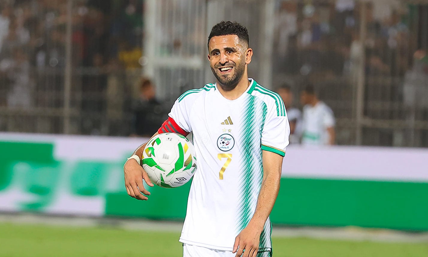 Mahrez Leads CAF’s Best XI for AFCON Group Stage