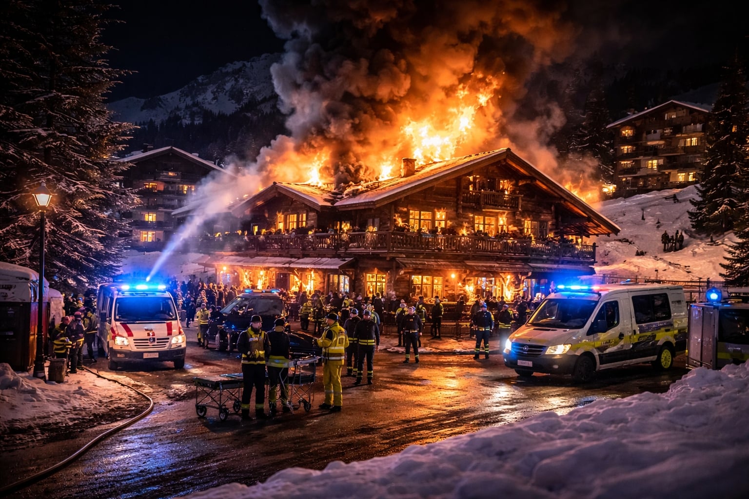 Tragedy in Swiss Alps: Explosion Rocks New Year’s Celebration