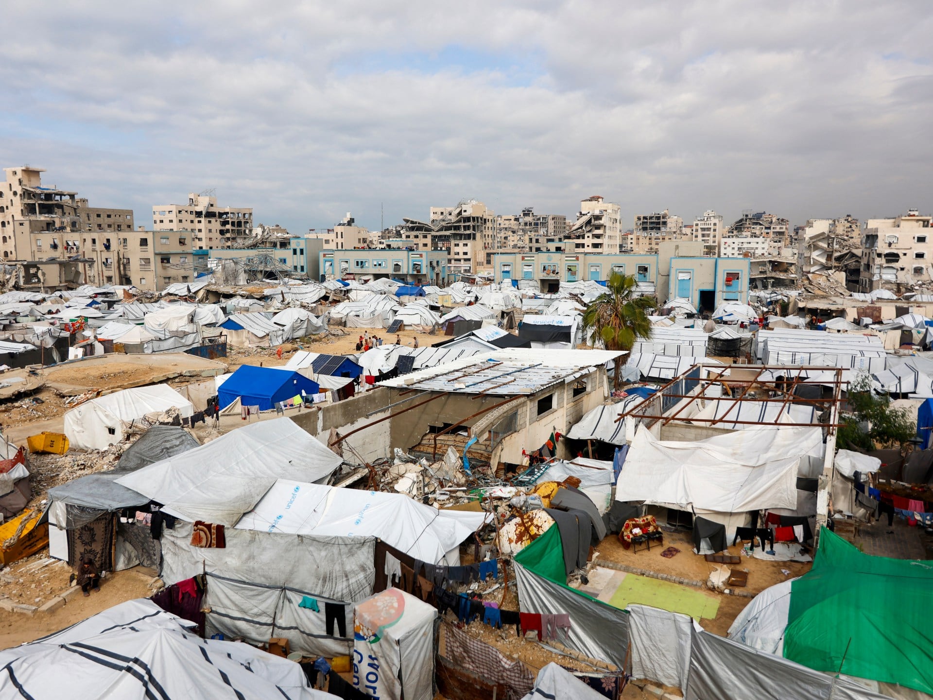 Israeli Airstrikes Hit Gaza, Displacing Tent Targeted