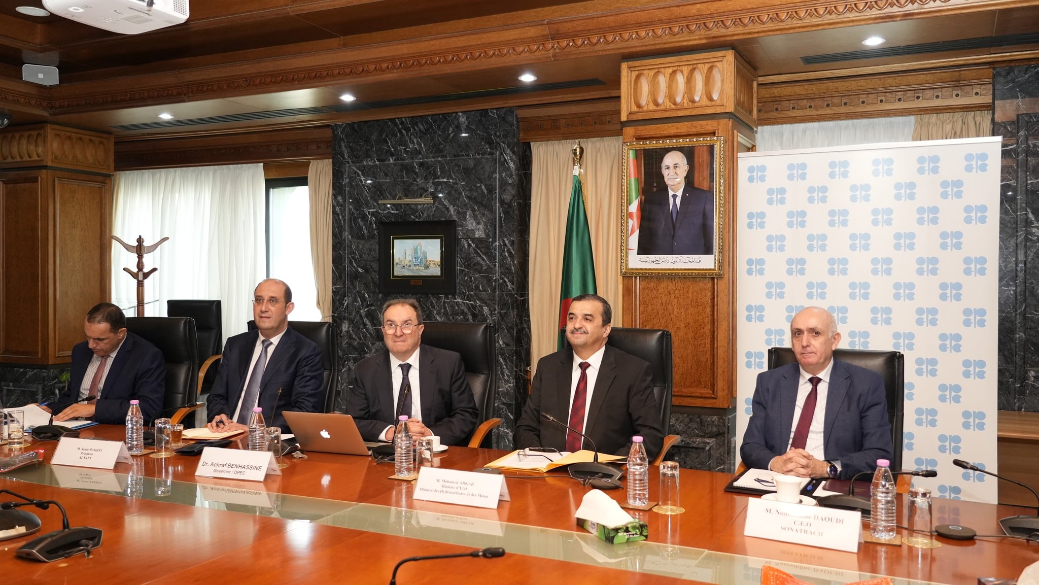Arkoub Discusses Oil Market Prospects with Key OPEC+ Nations
