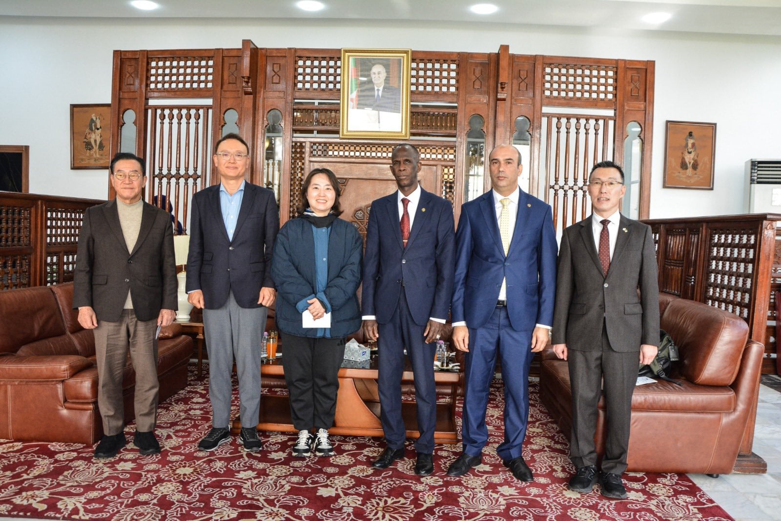 South Korean Parliamentary Delegation Arrives in Algeria