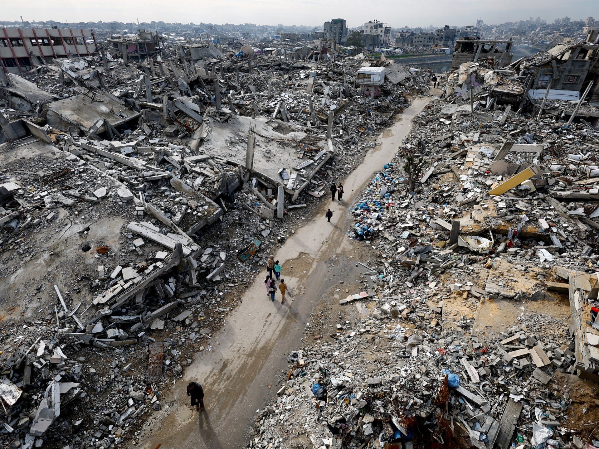 Gaza: Building Collapse Claims Lives, Airstrikes Intensify
