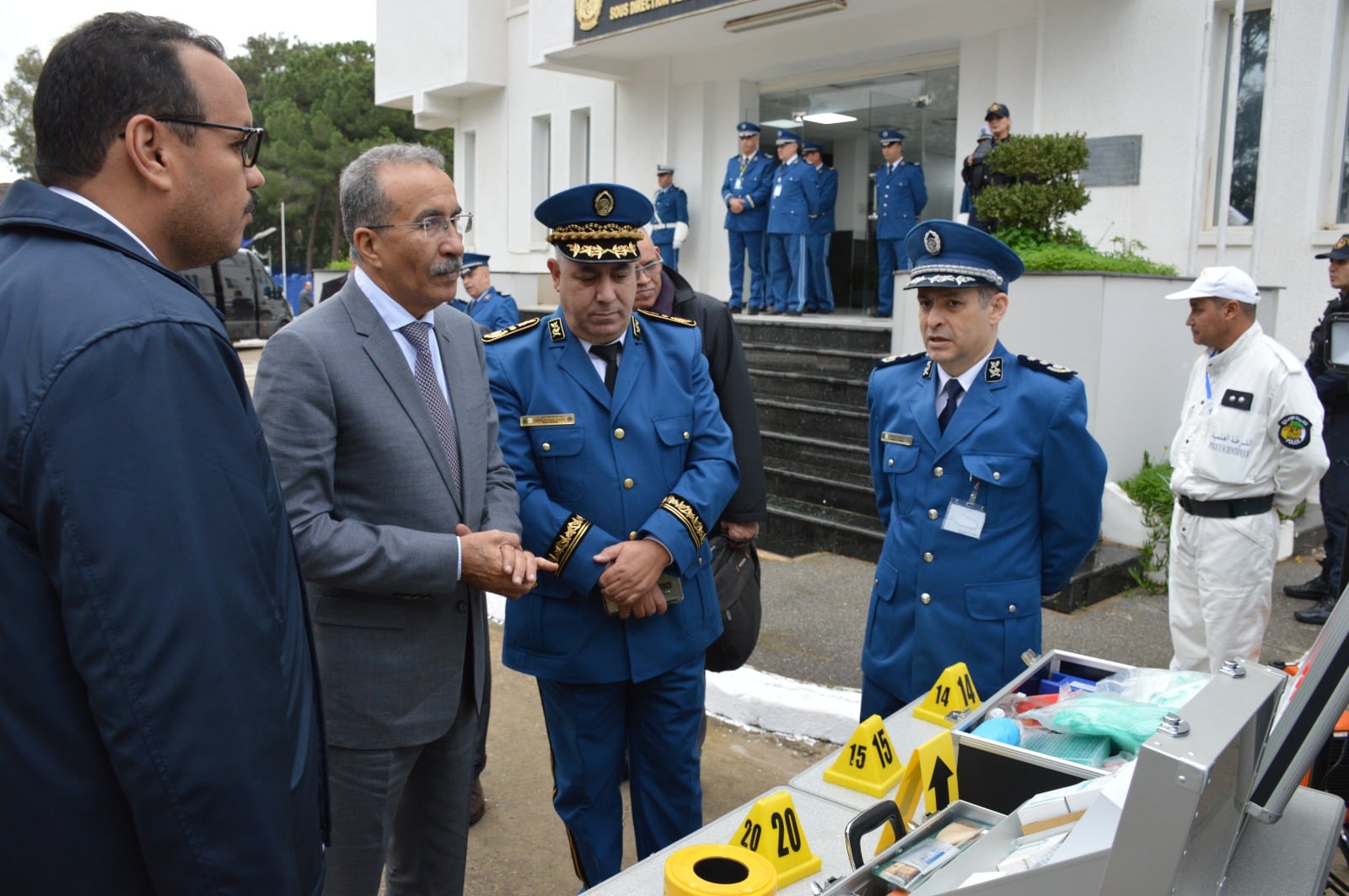 Mauritanian Police Chief Inspects Specialized Units in Algiers