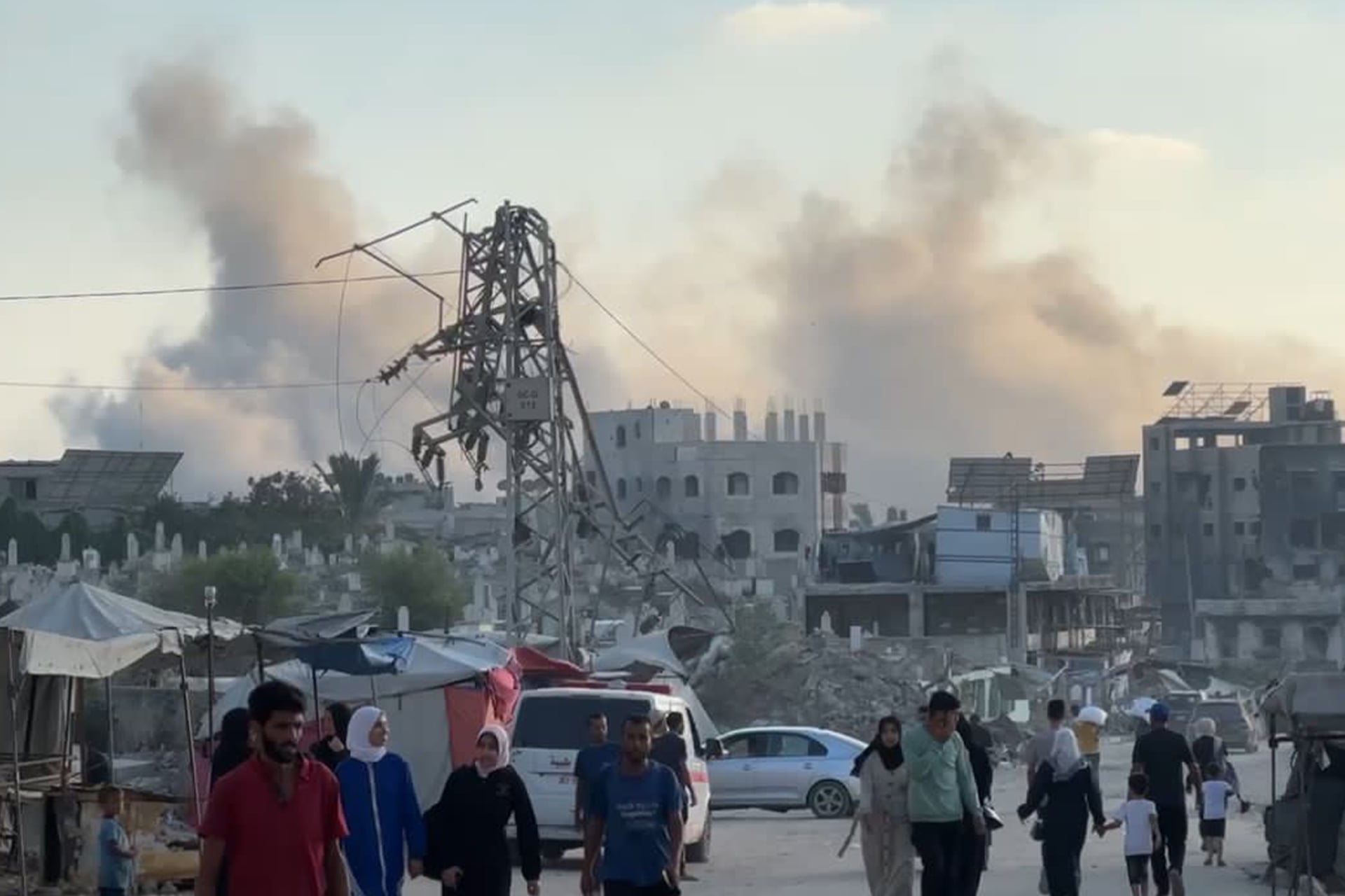 Palestinian Injured by Israeli Drone Strike in Gaza