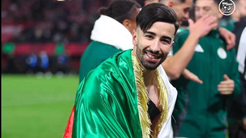 Amoura Clarifies Celebration After Algeria’s Win Over DR Congo