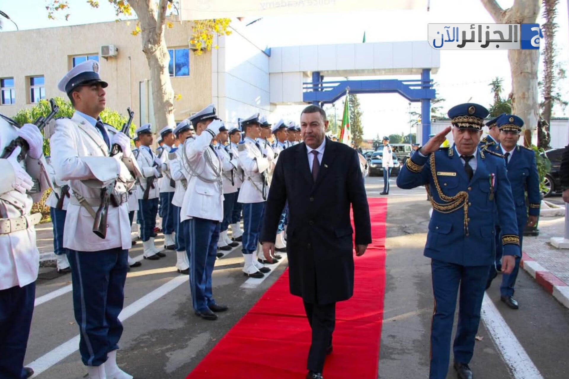 Interior Minister Oversees Police Academy Graduation Ceremony