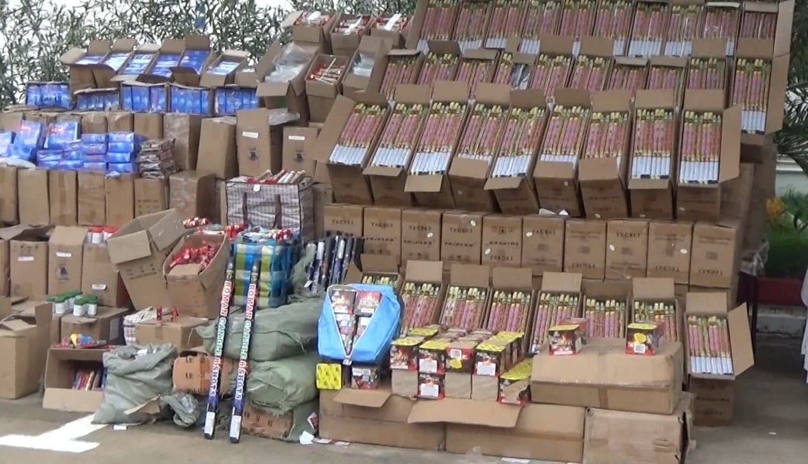 Massive Fireworks Haul Seized in Algiers Operation
