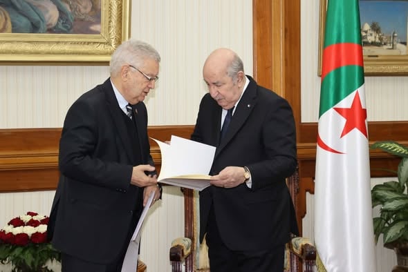 President Tebboune Receives Senate Speaker, Transportation Report