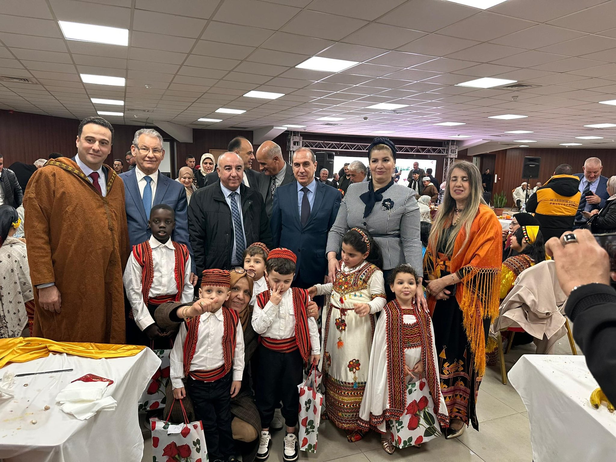 Minister Celebrates Amazigh New Year with Families, Children
