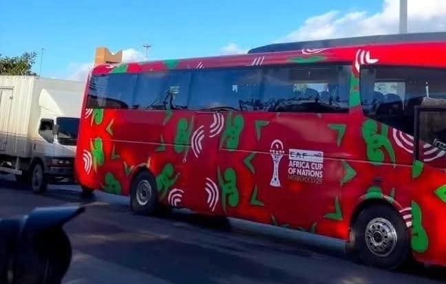 AFCON 2025: Buses Transporting Teams Leased from Spain