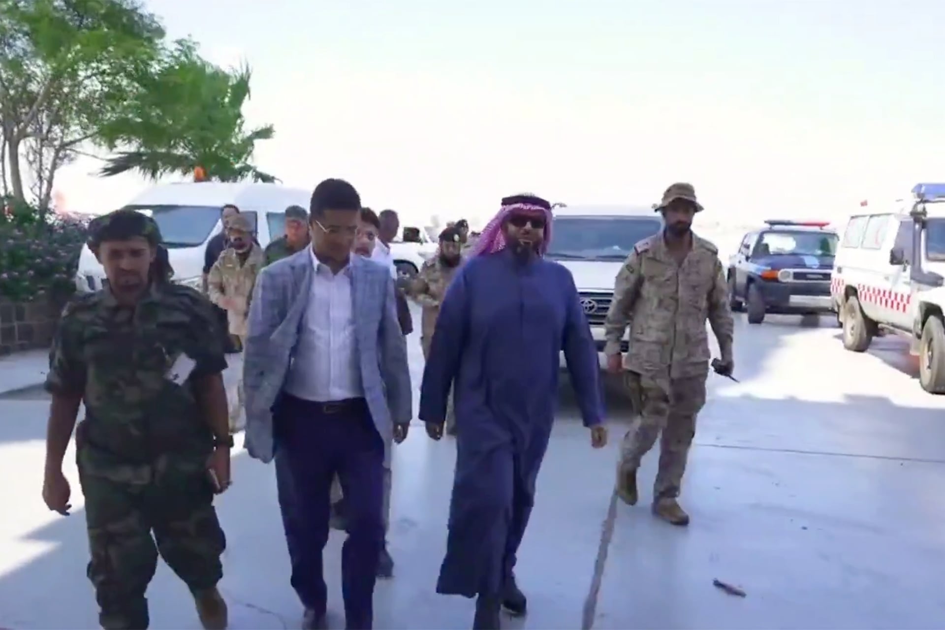 Coalition Military Leader Arrives in Aden