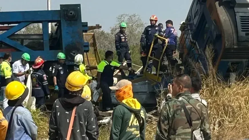 Crane Collapse in Thailand Kills 22, Injures Dozens