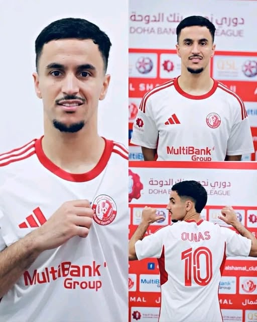 Adam Ounas Officially Joins Qatar’s Al-Shamal SC
