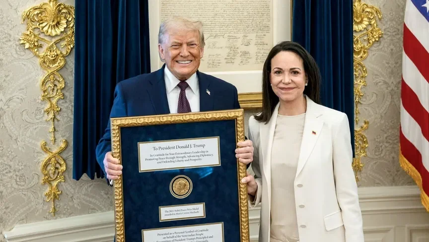 Trump Receives Nobel Medal: Jubilation in DC, Outrage in Oslo