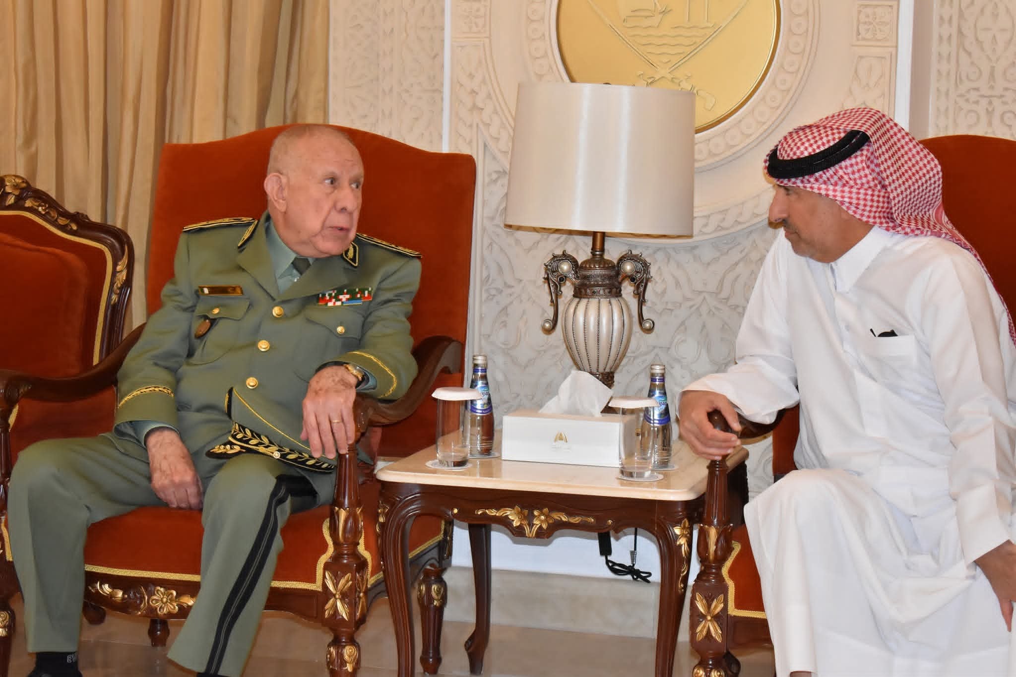 Chief of Staff Chengriha Arrives in Qatar for Official Visit
