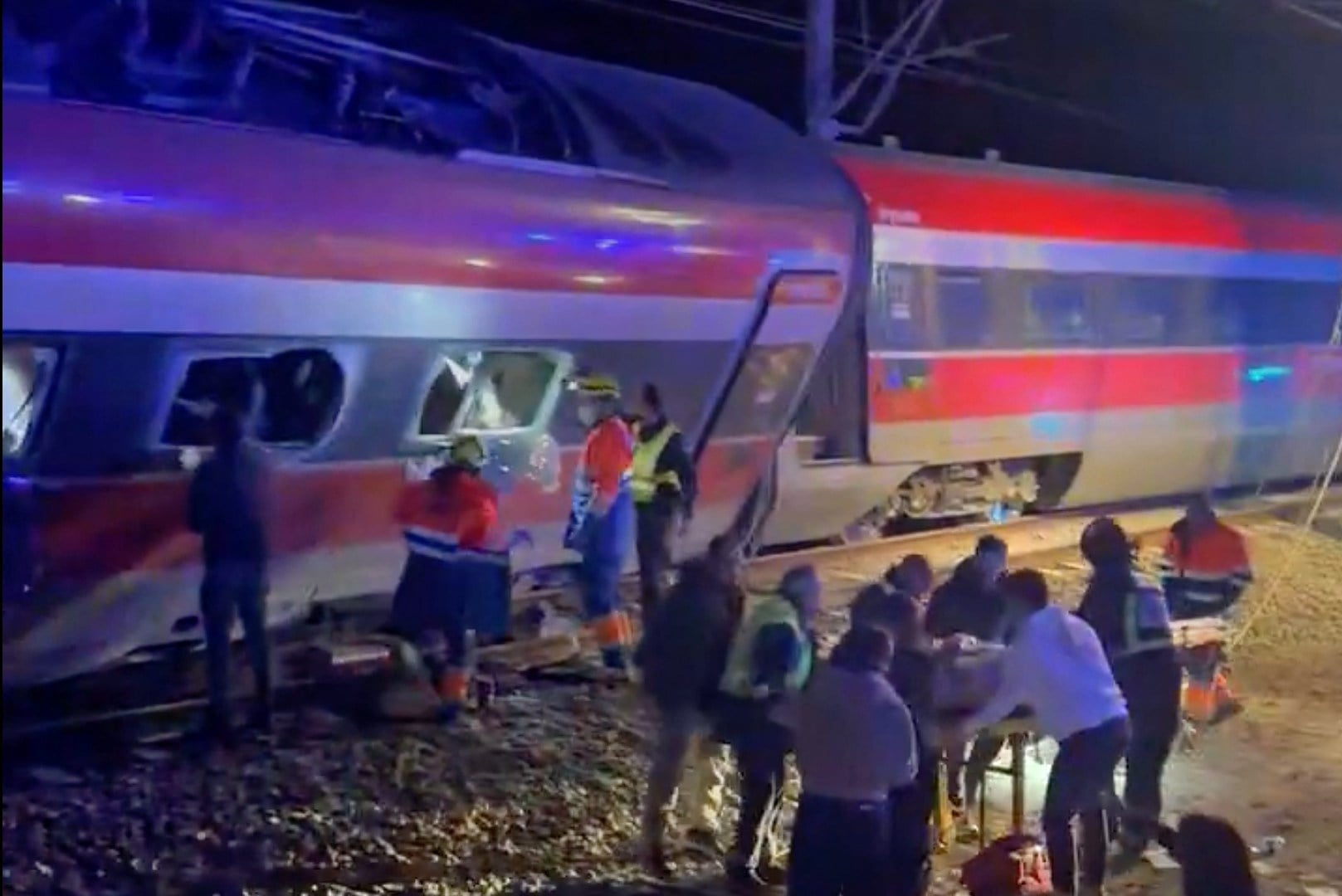 High-Speed Train Collision in Southern Spain Leaves Dozens Dead, Injured