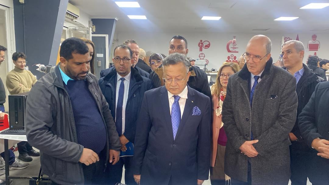 Minister Inspects National Polytechnic School in El Harrach