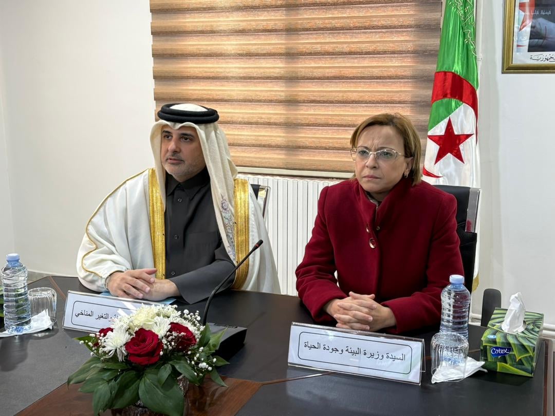 Algeria and Qatar Discuss Enhanced Environmental Cooperation