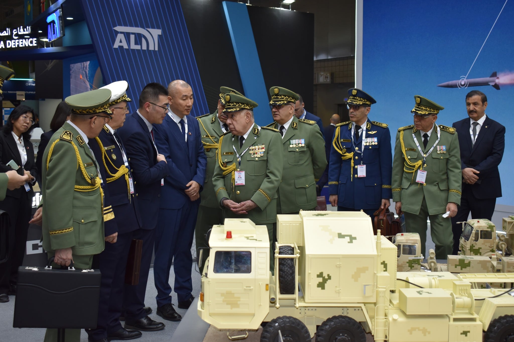 Chief of Staff Chengriha Attends DIMDEX 2026 in Qatar