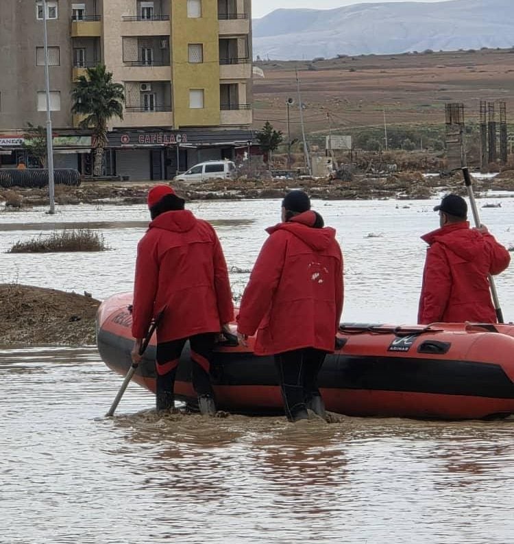 Civil Protection Responds to Severe Weather Across Algeria