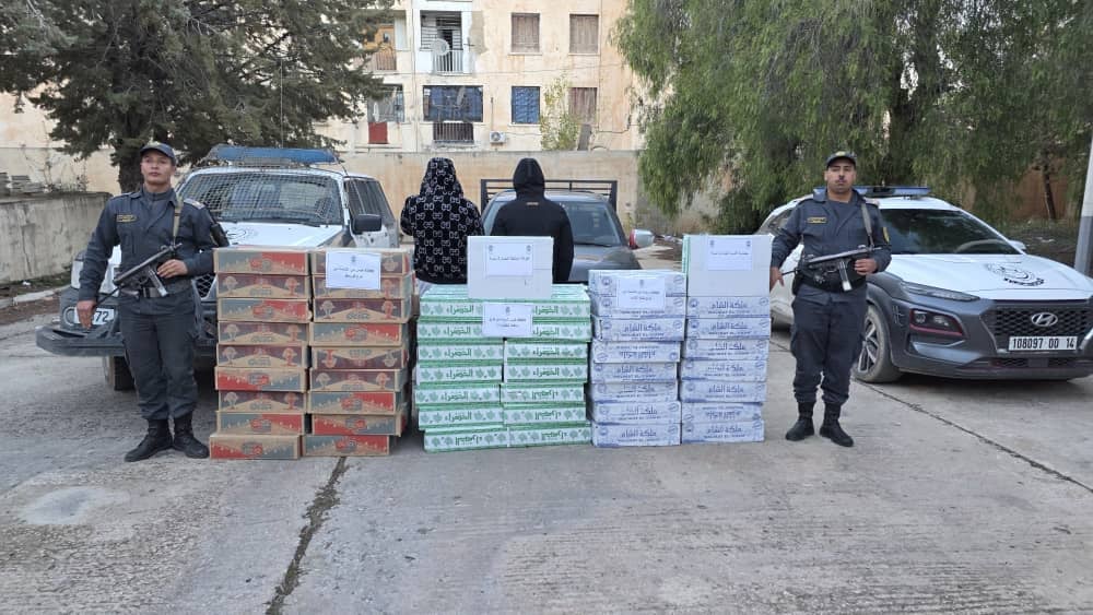 Massive Chewing Tobacco Seizure in Tebessa Nets Two Arrests