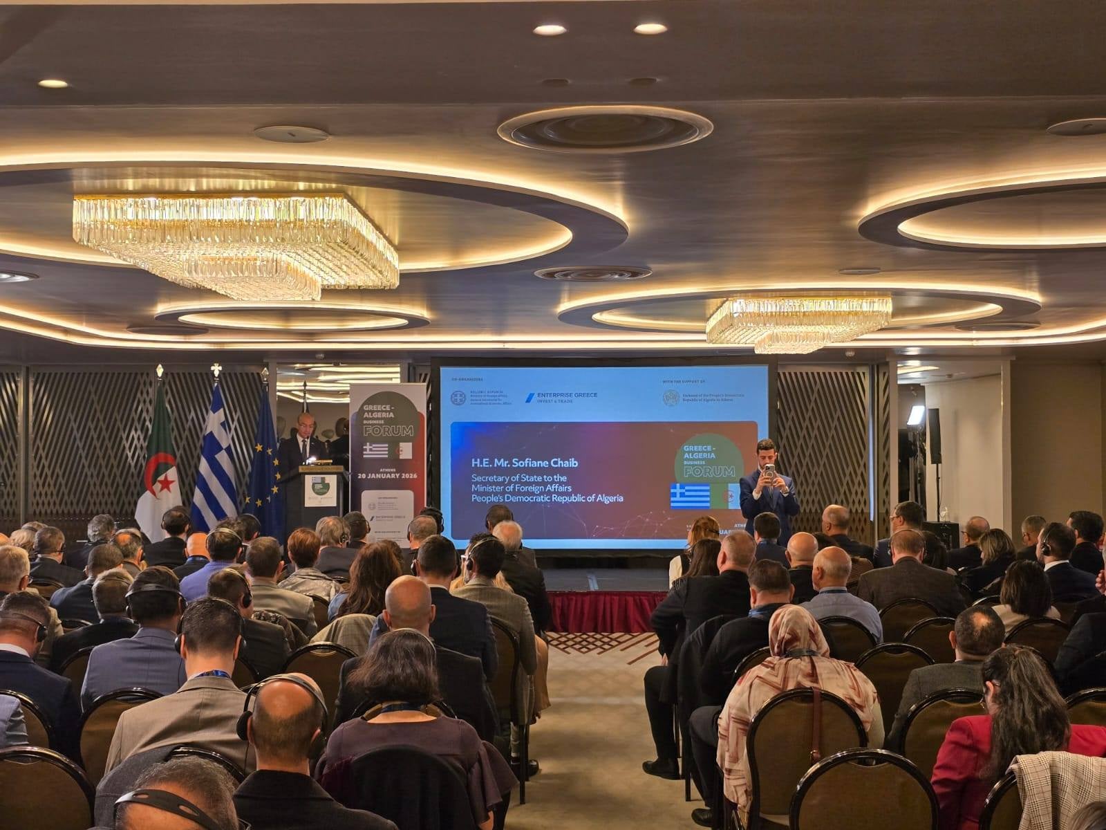 Algeria and Greece Seek to Boost Economic Ties