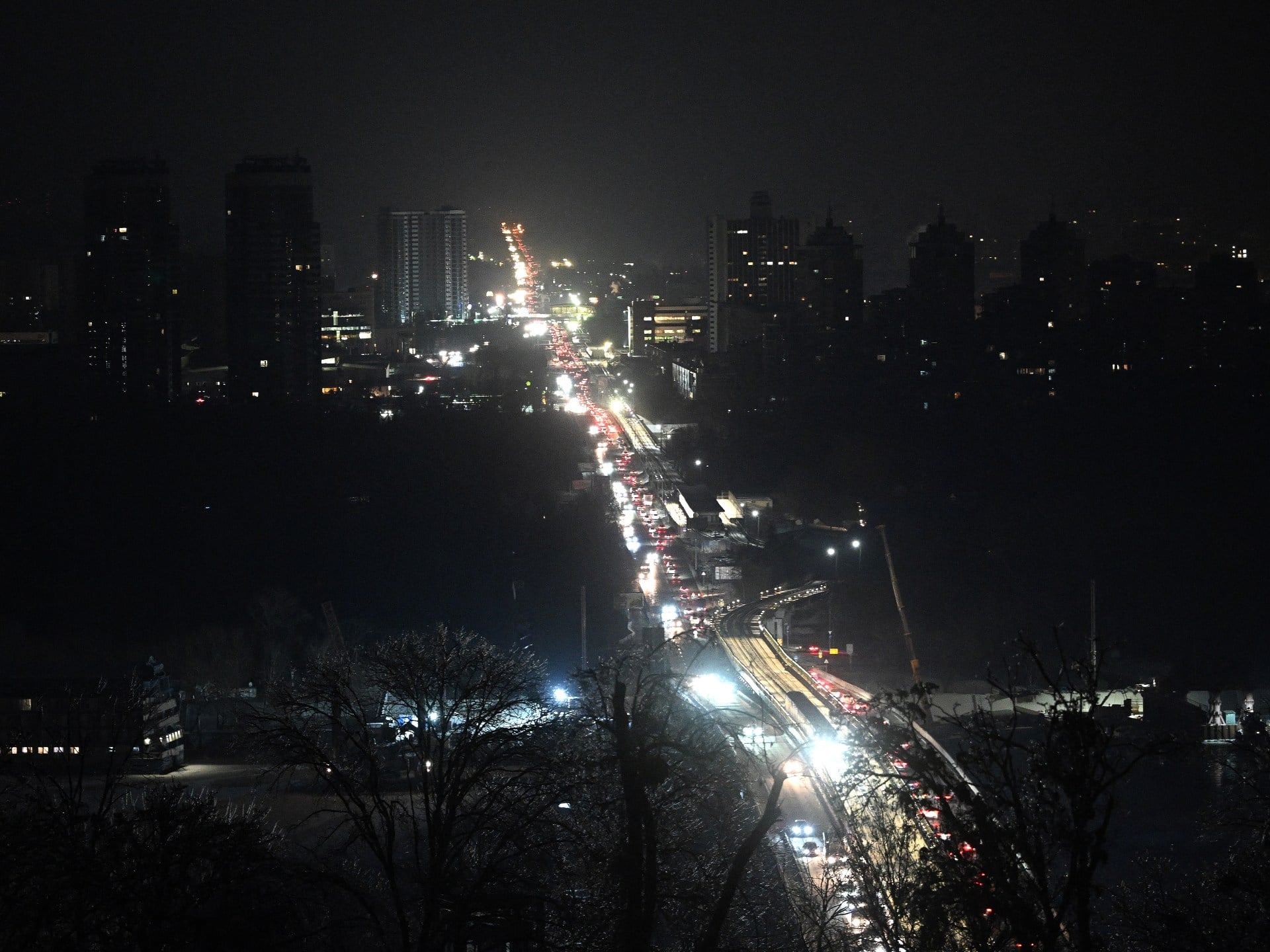 Kyiv Hit by Power Outages After Russian Strikes