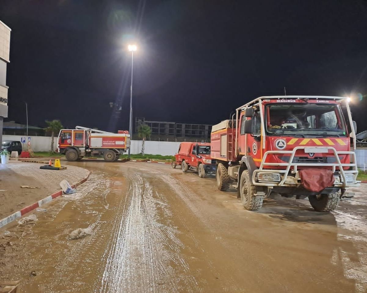 Civil Defense Responds to Weather-Related Incidents Across Algeria