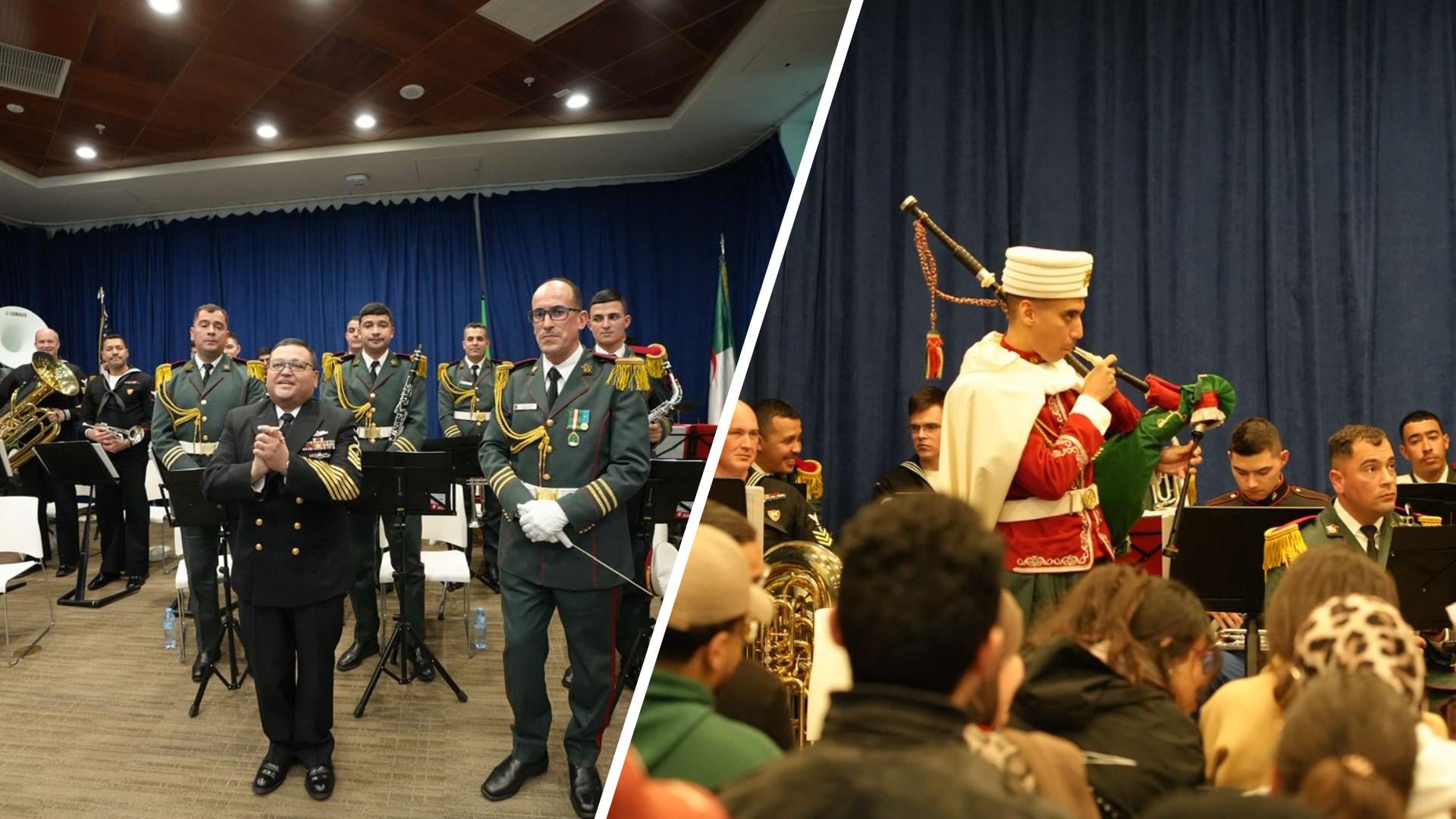 US Naval Forces and Algerian Republican Guard Unite Through Music
