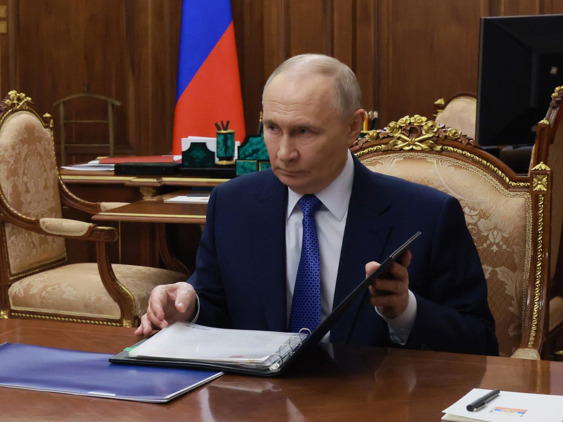 Putin Proposes Using Frozen Russian Assets for Gaza Reconstruction