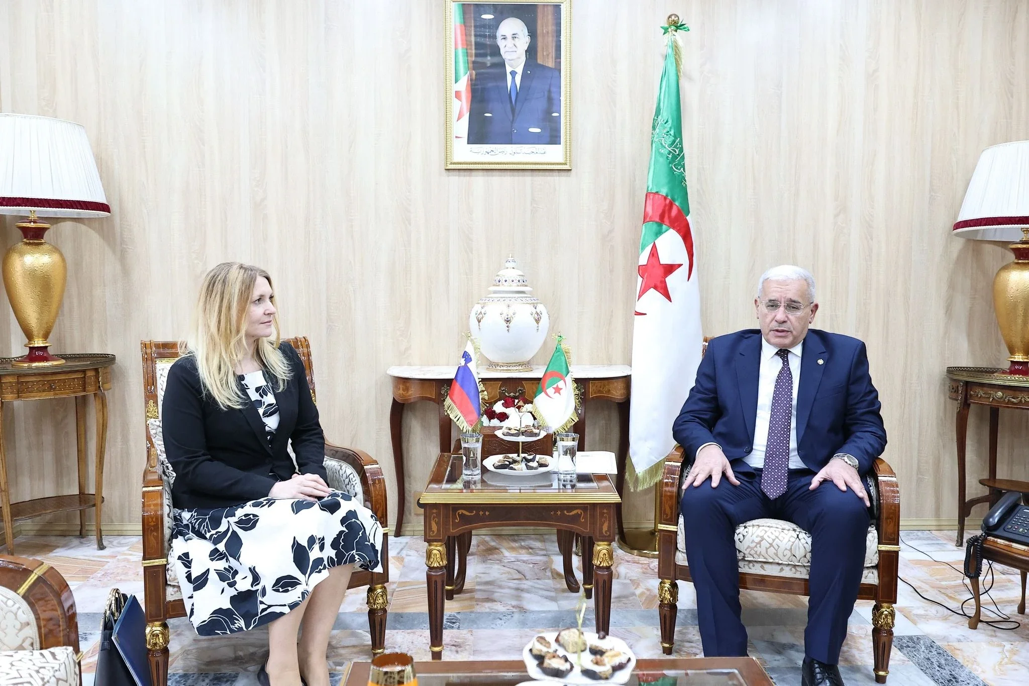 Speaker of the House Receives Slovenian Ambassador