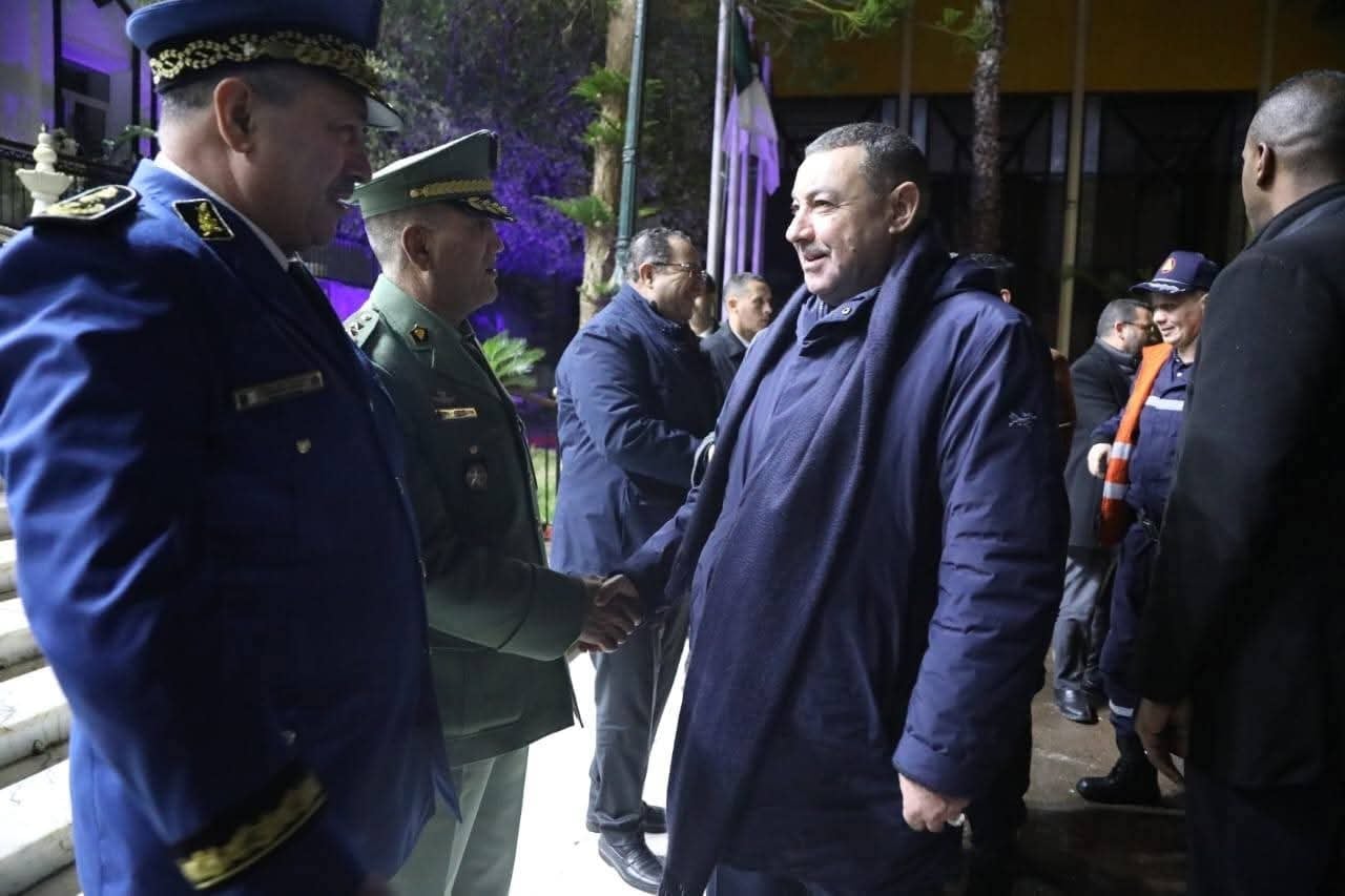 Interior Minister Inspects Flood Damage in Mascara Province