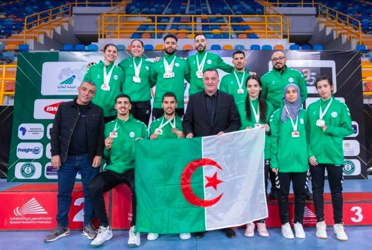 Algeria Dominates Arab Badminton Championship in Cairo