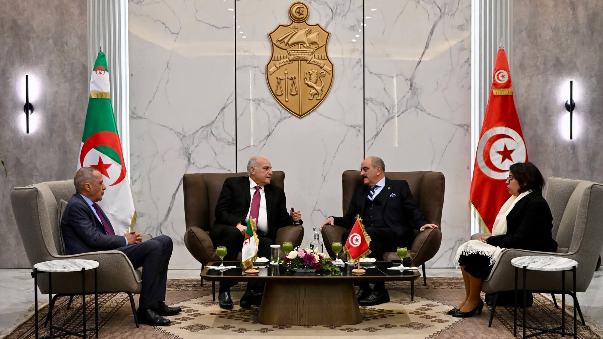 Minister Attaf in Tunisia for Libya Talks