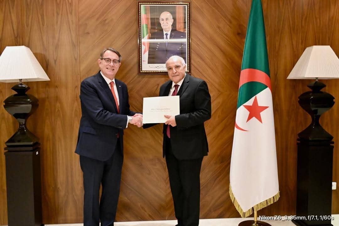 Algeria Receives Credentials of New Spanish Ambassador