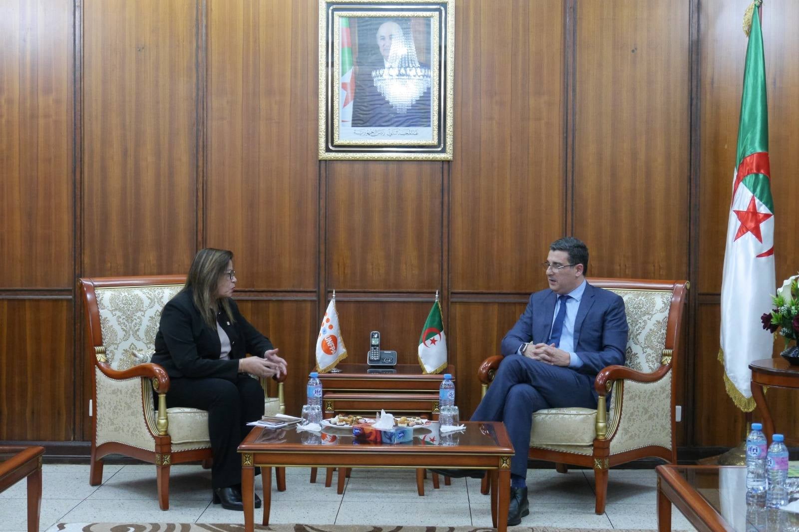 Health Minister Meets UNFPA Representative, Discusses Partnership