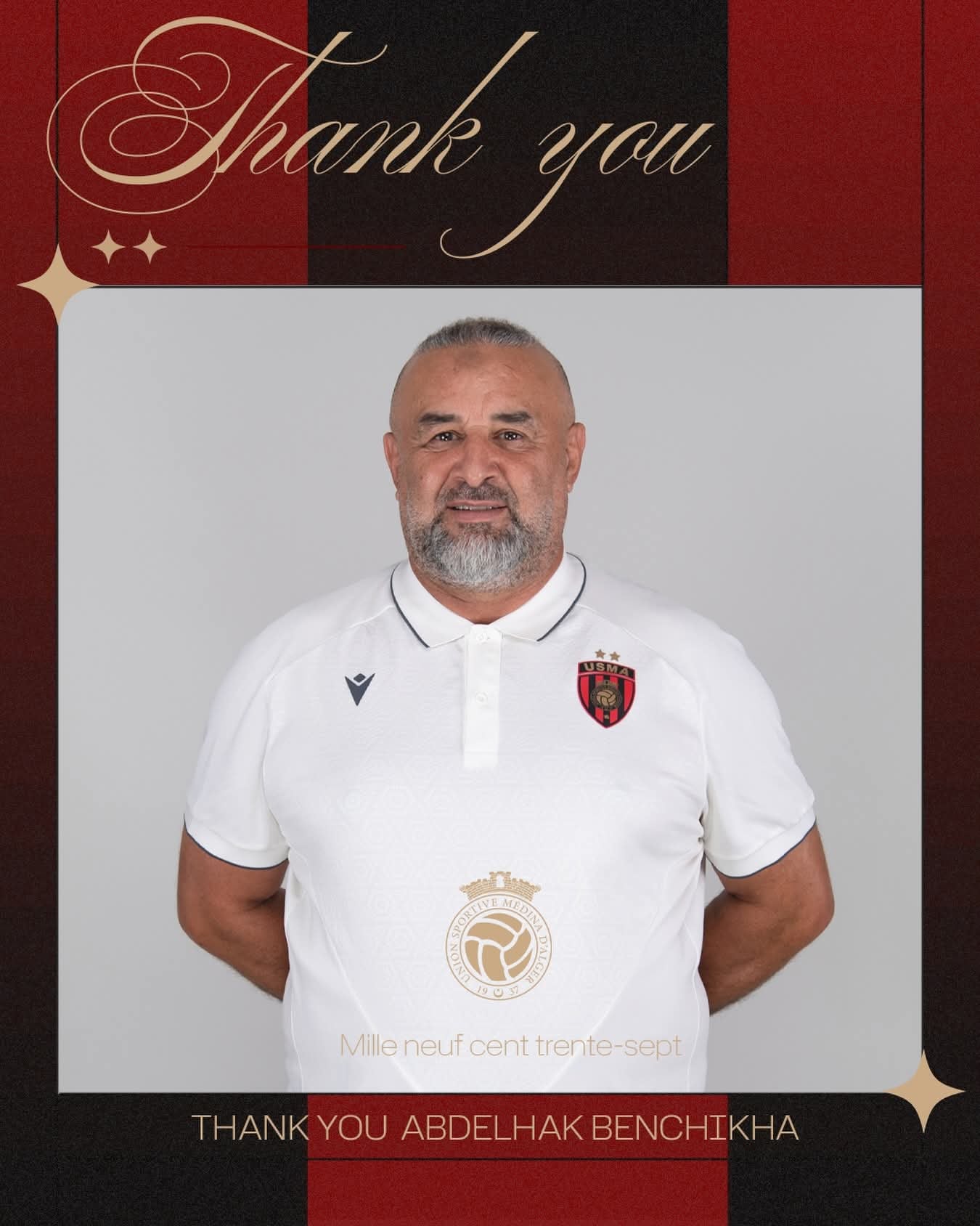 USM Alger and Coach Ben Chikha Mutually Terminate Contract