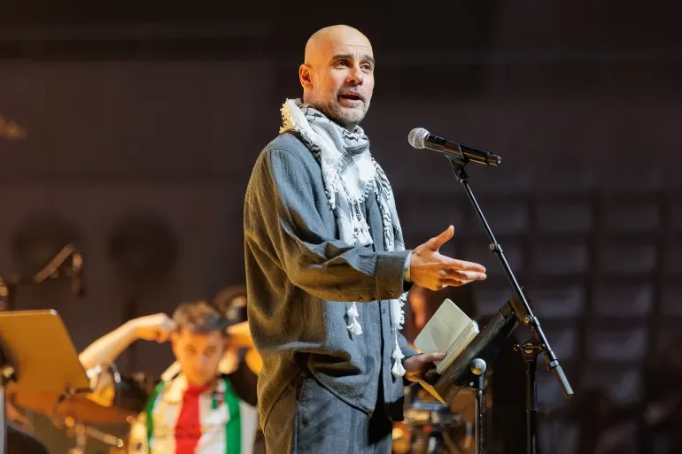 Video: Guardiola Renews Support for Palestine and Criticizes Global Silence