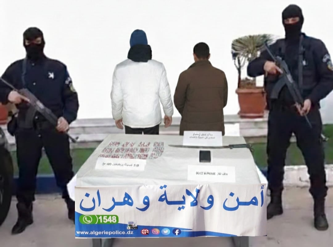 Oran: Drug traffickers arrested and hallucinogenic pills seized